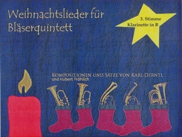 Weihnachtslieder für Bläserquintett - 3. Klarinette, 3. Stimme