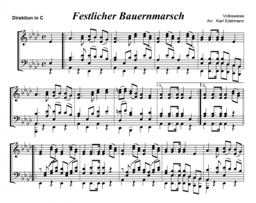 Festlicher Bauernmarsch