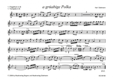 A grüabige Polka