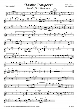 Preview: "Lustige Trompeter" - Landler
