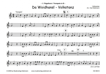 Preview: Da Woidhansl - Volkstanz, Jungbläser