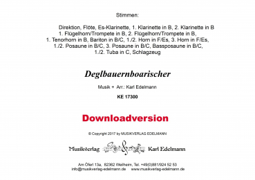 Deglbauernboarischer - Download
