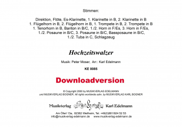 Hochzeitswalzer - Download