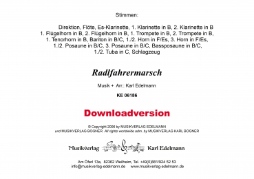 Radlfahrermarsch - Download