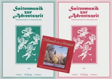 Saitenmusik zur Adventszeit, Heft 1 + 2 + CD