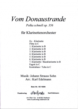 Vom Donaustrande - Polka schnell op. 256