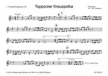 Topporzer Kreuzpolka