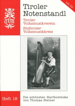 Heft 19 Die schönsten Harfenstücke von Thomas Steiner, mit CD