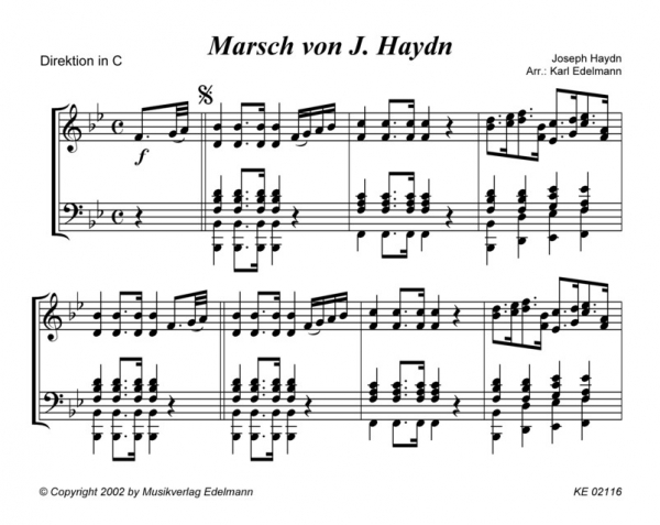 Marsch von Joseph Haydn