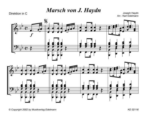 Marsch von Joseph Haydn