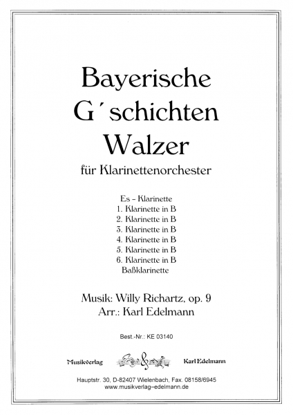 Bayerische G`schichten - Walzer von Willy Richartz