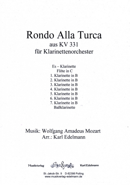 Rondo alla Turca aus KV 331