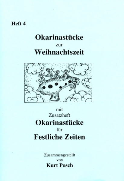 Heft 4 Okarinastücke zur Weihnachtszeit
