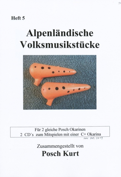 Heft 5 Alpenländische Volksmusikstücke