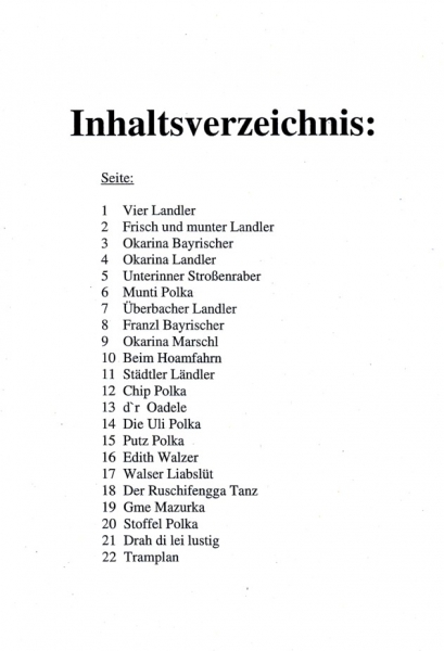 Heft 5 Alpenländische Volksmusikstücke