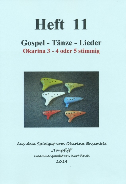 Heft 11 Gospel - Tänze - Lieder