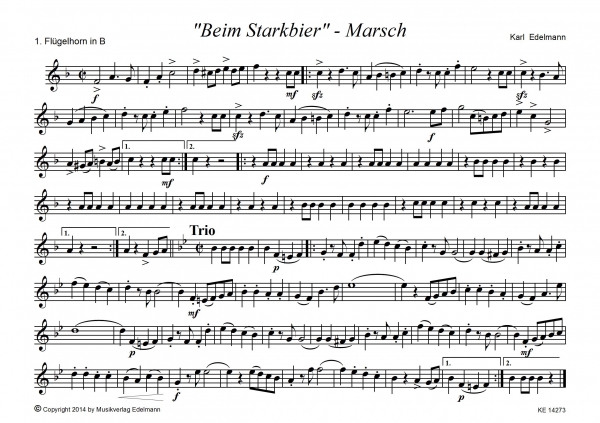 "Beim Starkbier" - Marsch