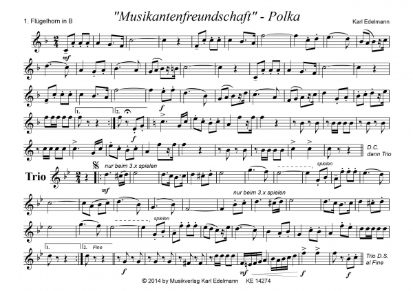 "Musikantenfreundschaft" - Polka