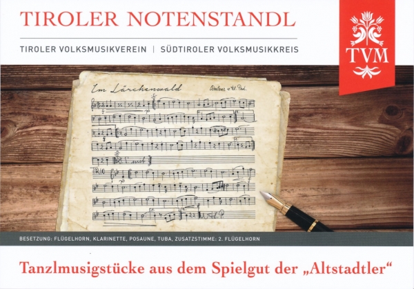 Heft 26  Tanzlmusigstücke aus dem Spielgut der Altstadtler